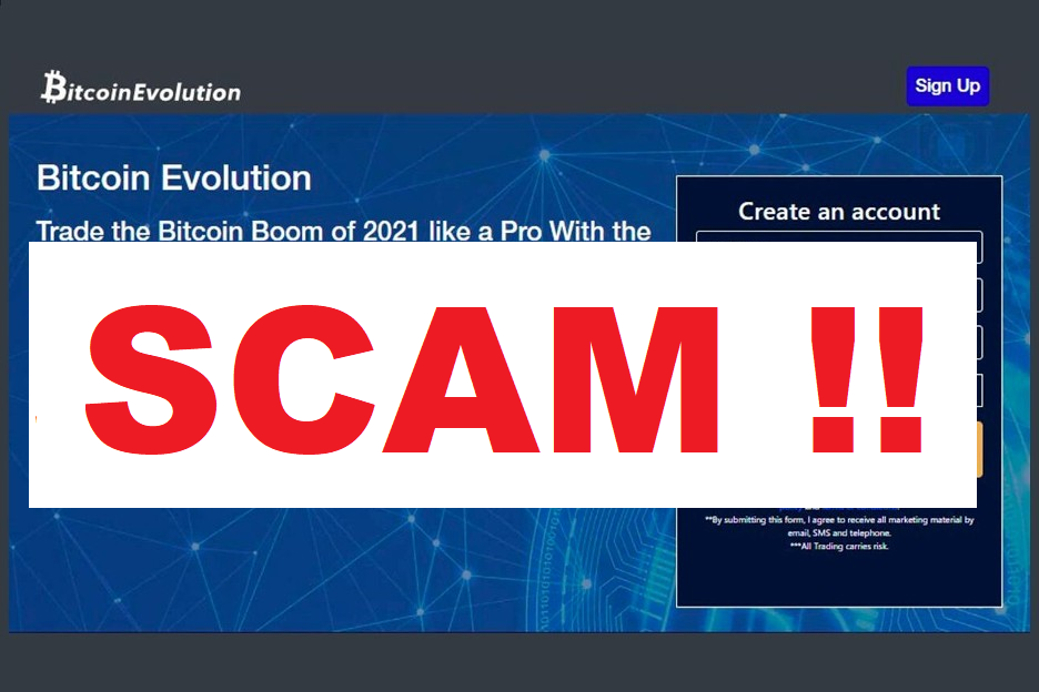 Bitcoin Evolution Scam
