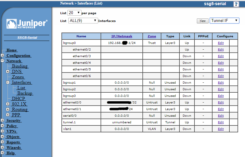 Juniper SSG5 to DrayTek Vigor 2860 IPSec VPN