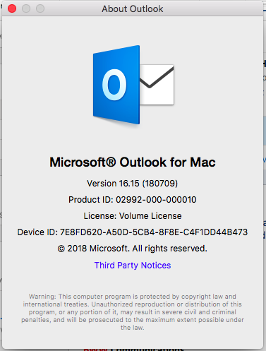 Outlook for Mac keeps asking for Office 365 credentials